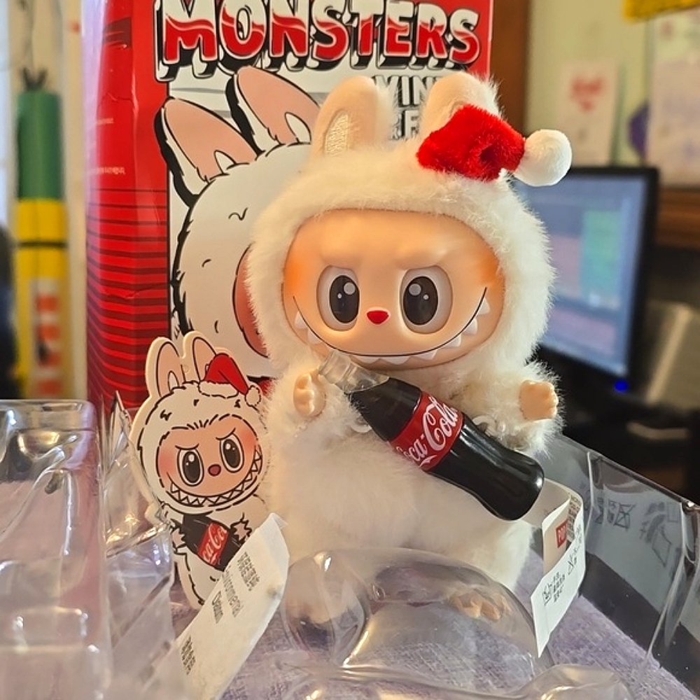 Authentic Labubu 2025 The Monsters Coca-Cola